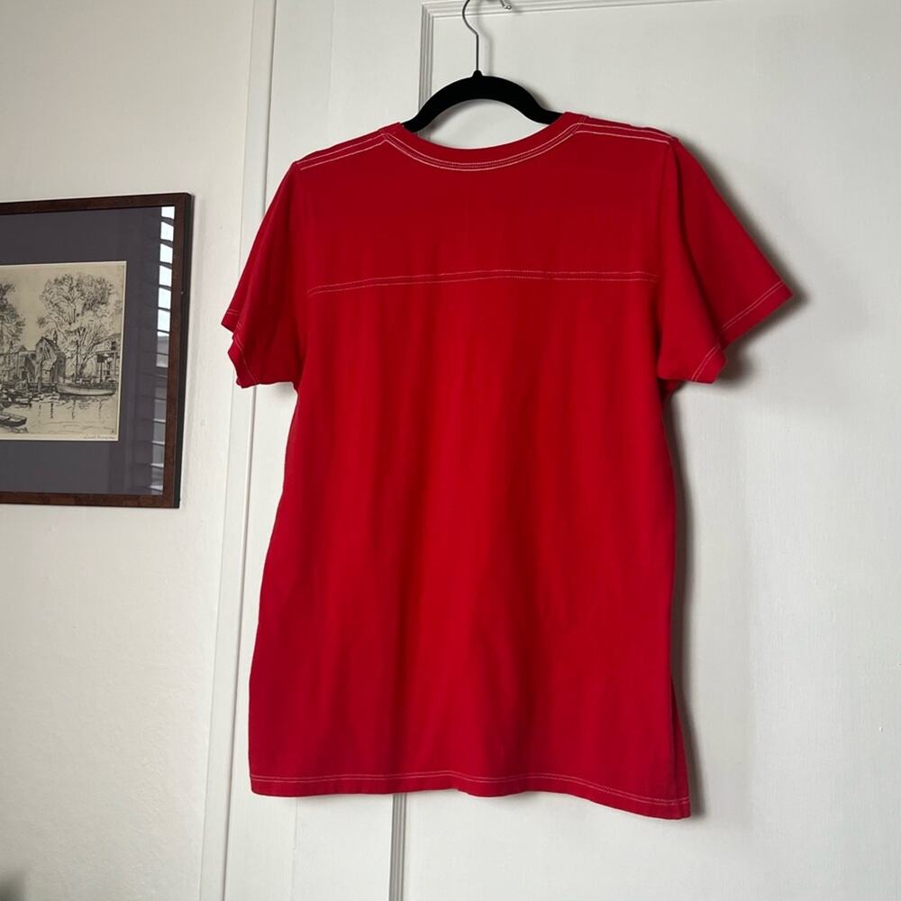 Big Bud Press Red Cotton Short-Sleeve Tee - Picture 4 of 5